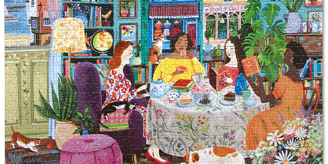 Books & Tea by the Sea : Pussel 1000 bitar