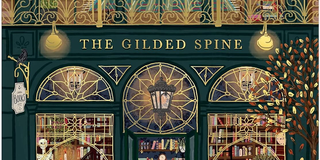 The Gilded Spine : Pussel 1000 bitar