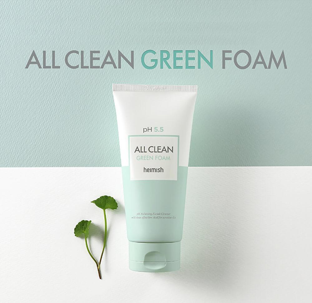 HEIMISH - ALL CLEAN GREEN FOAM 150 ML - 2
