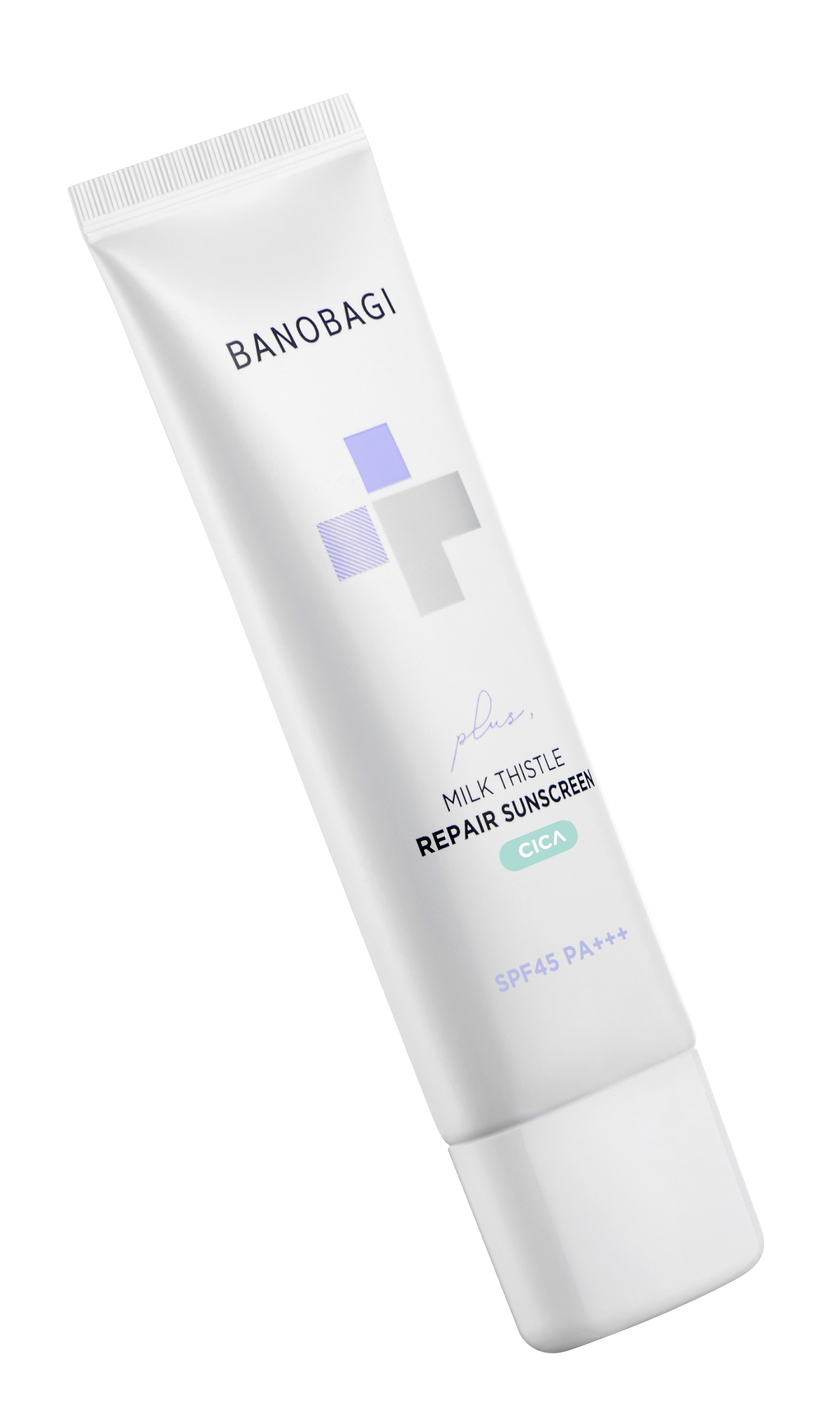 KORT UTLØPSDATO JUNI26 BANOBAGI - MILK THISTLE REPAIR CICA SUNSCREEN PLUS SPF45 PA+++ 50ML - 7