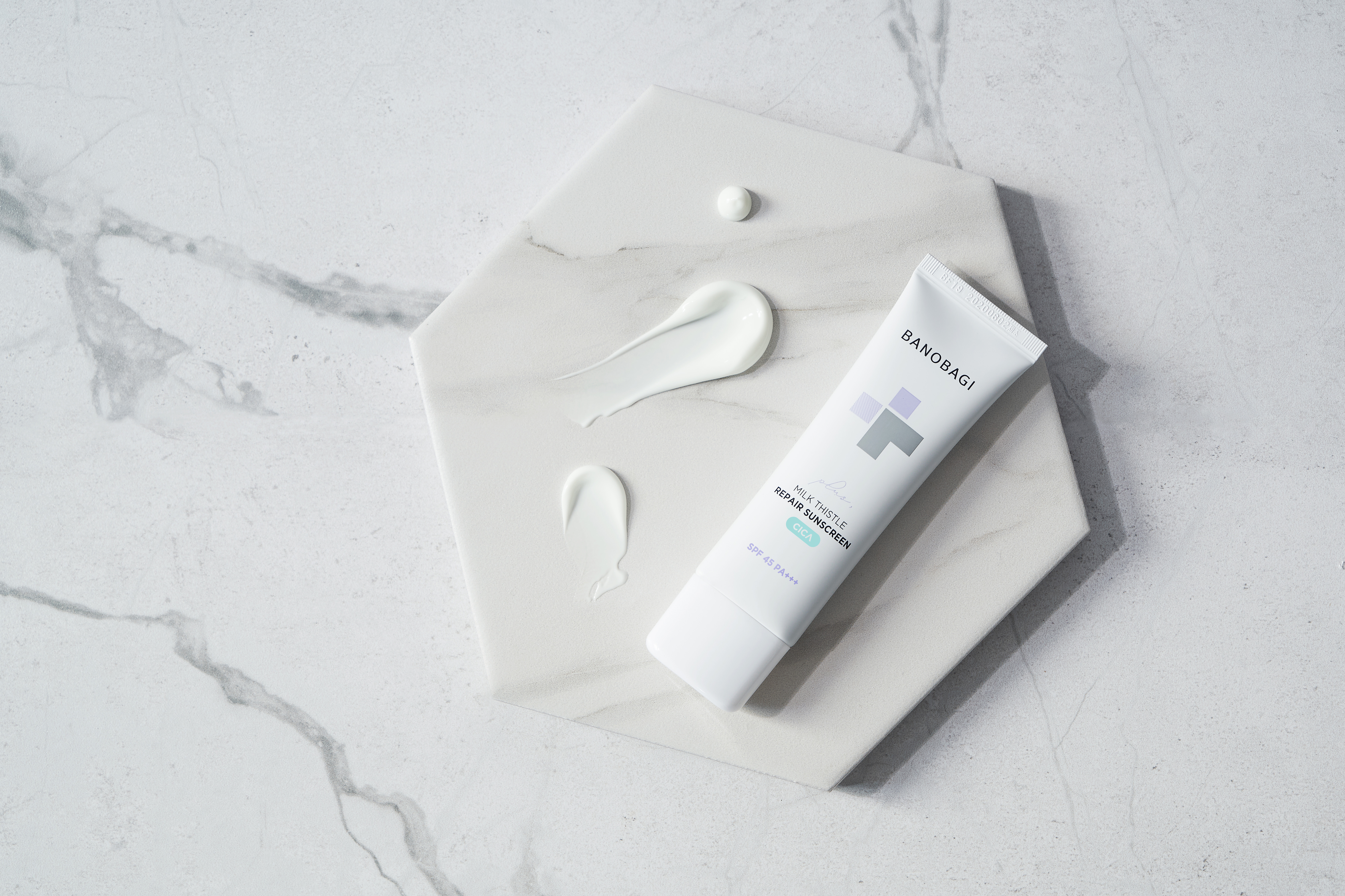 KORT UTLØPSDATO JUNI26 BANOBAGI - MILK THISTLE REPAIR CICA SUNSCREEN PLUS SPF45 PA+++ 50ML - 4