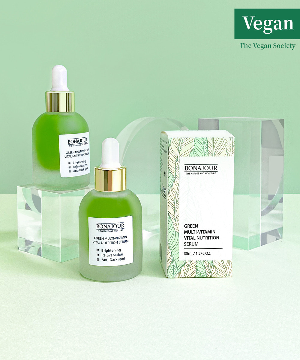 BONAJOUR - GREEN MULTI-VITAMIN VITAL NUTRITION  SERUM 35ML - 5