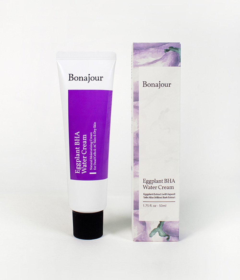TILBUD UTLØPSDATO JULI26 BONAJOUR - EGGPLANT BHA WATER CREAM 50ML - 5