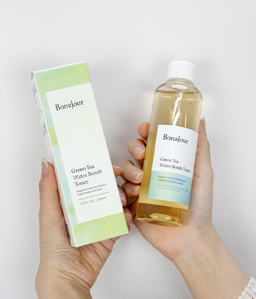 BONAJOUR - GREEN TEA WATER BOMB TONER 205ML - 4