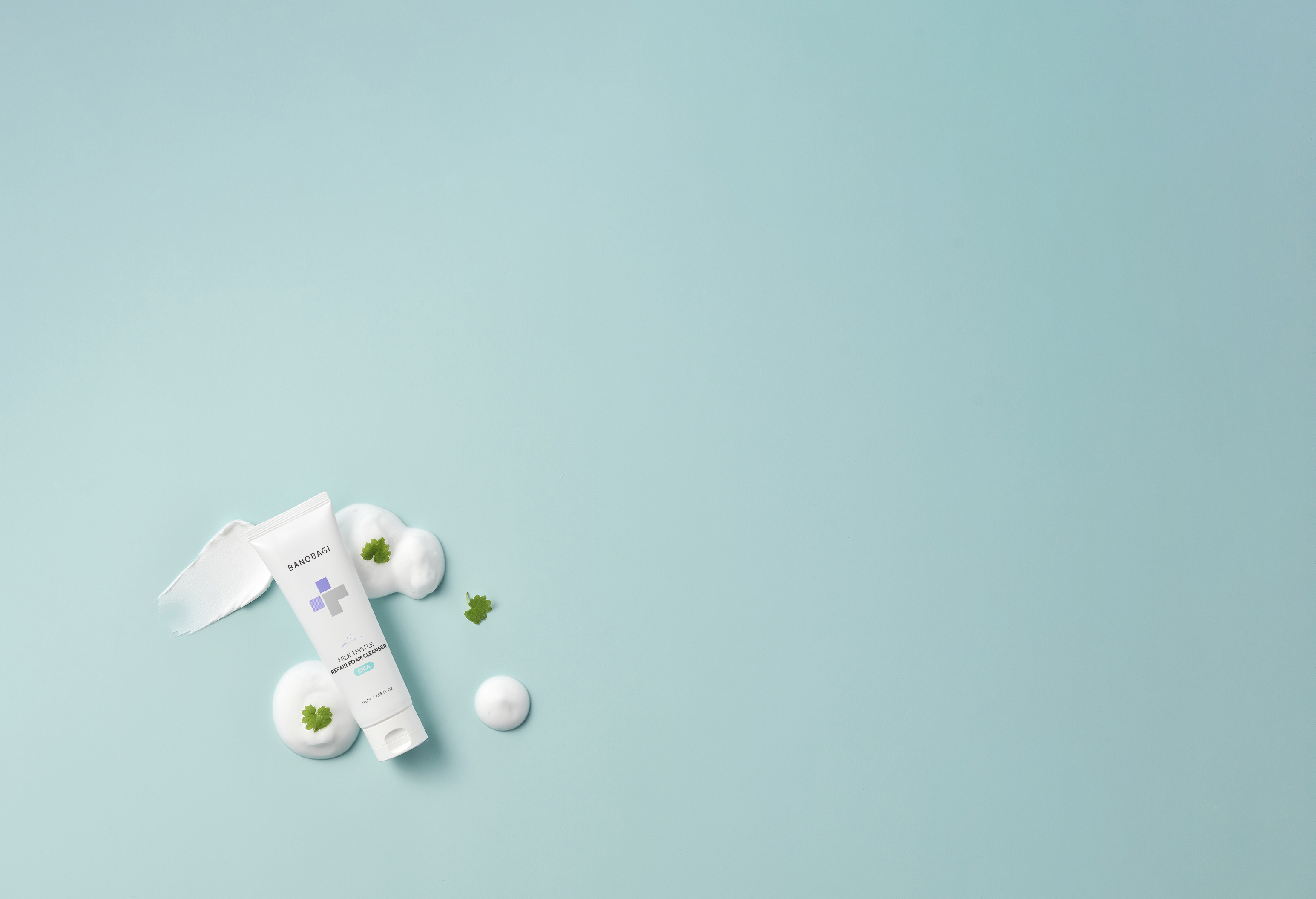 TILBUD UTLØPSDATO JUNI26 BANOBAGI -  REPAIR CICA FOAM CLEANSER 120ML - 2