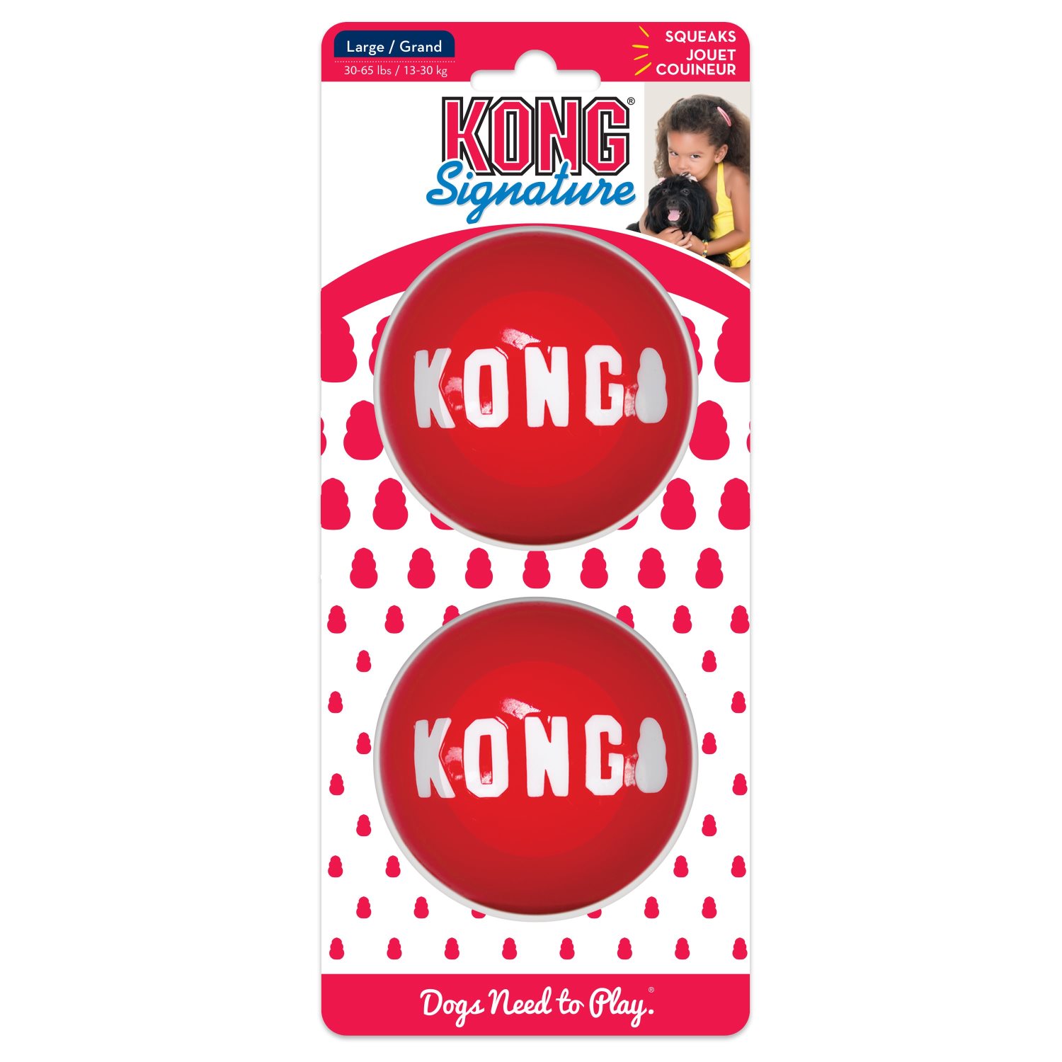 KONG Signature balls 2-p Large