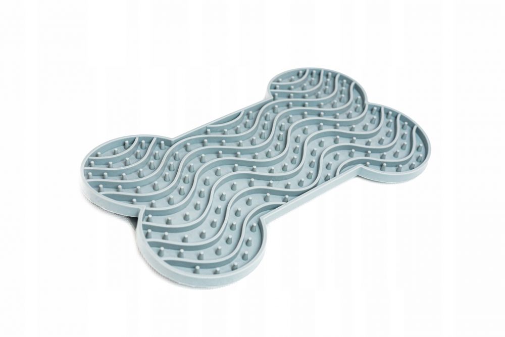 Lick pad Bone Large med sugproppar