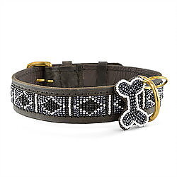 Zinj halsband Rafiki Black