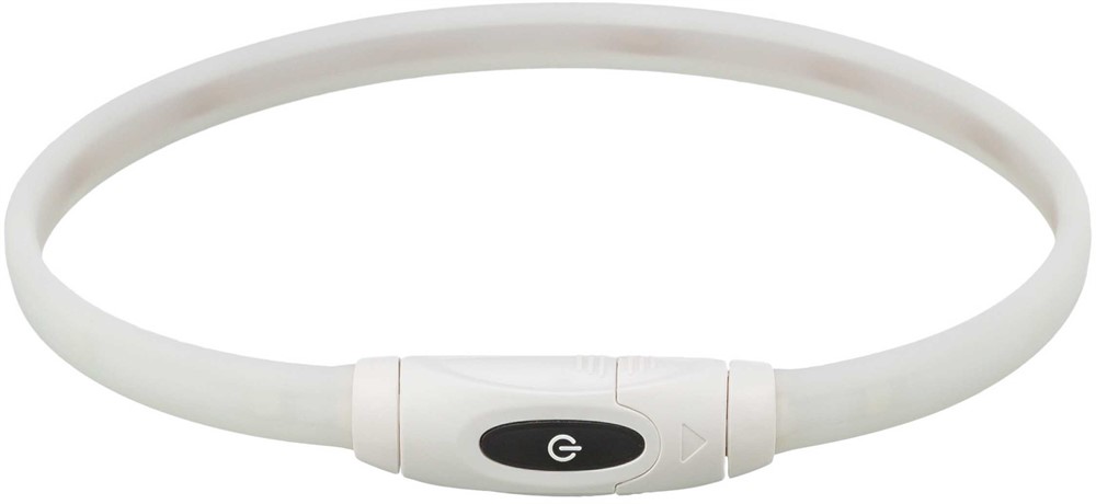 Flashring/ Halsband med ljus USB, XS-XL