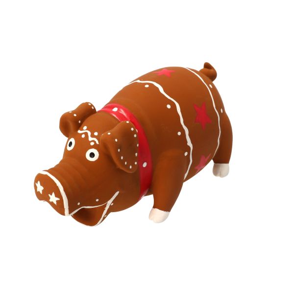 Hundleksak Pepparkaksgris