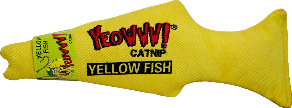 Yeowww yellow fish catnip