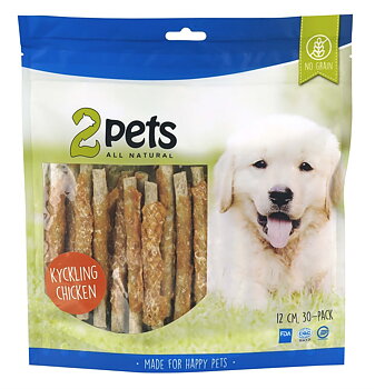 2pets Tuggpinne mald med kyckling 30-p