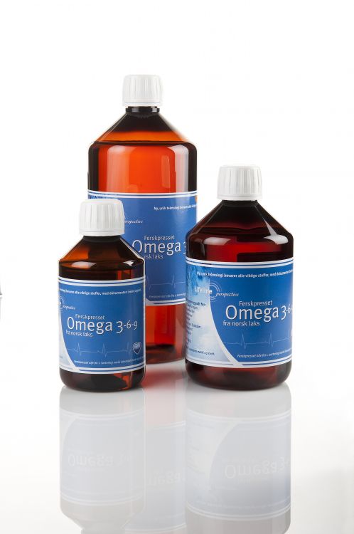 Färskpressad Omega 3-6-9  fiskolja 