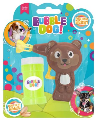 BUBBLE DOG MANUAL GUN PEANUT BUTTER