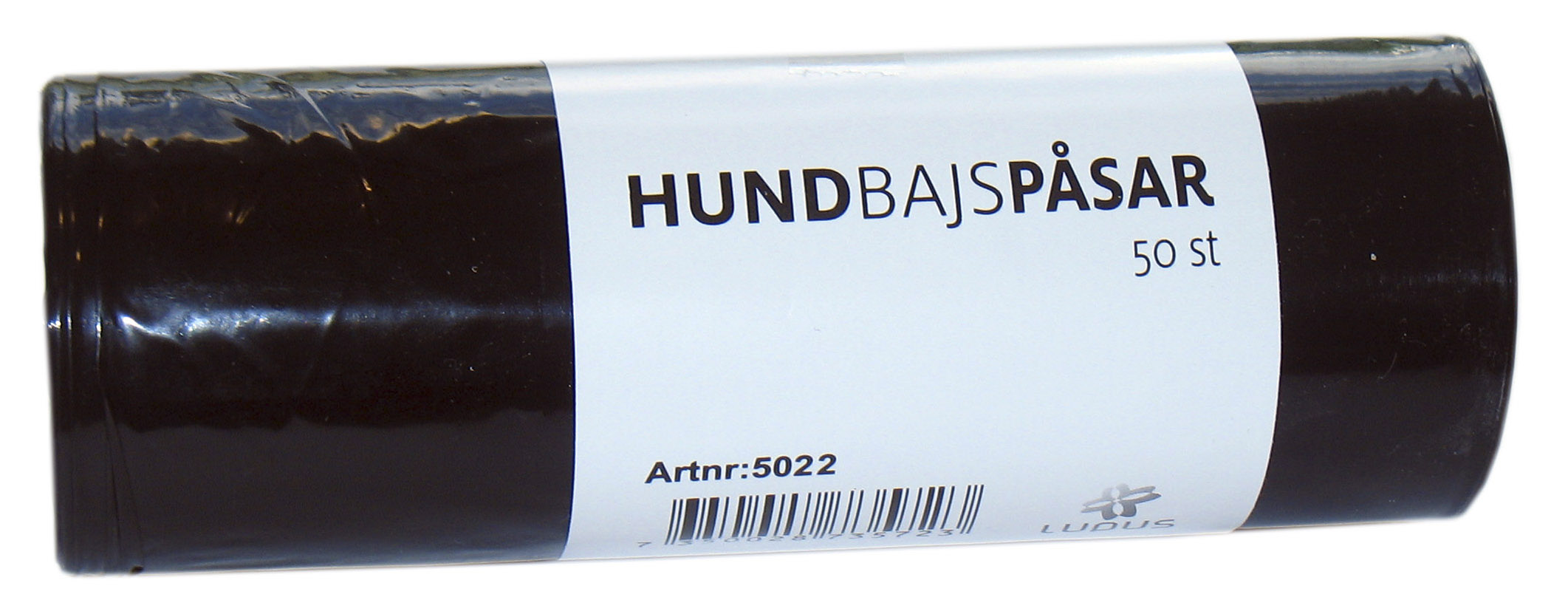 Bajspåsar Svart utan handtag 50-p 