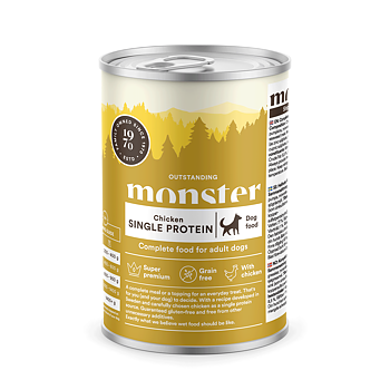 Monster våtfoder hund Single protein