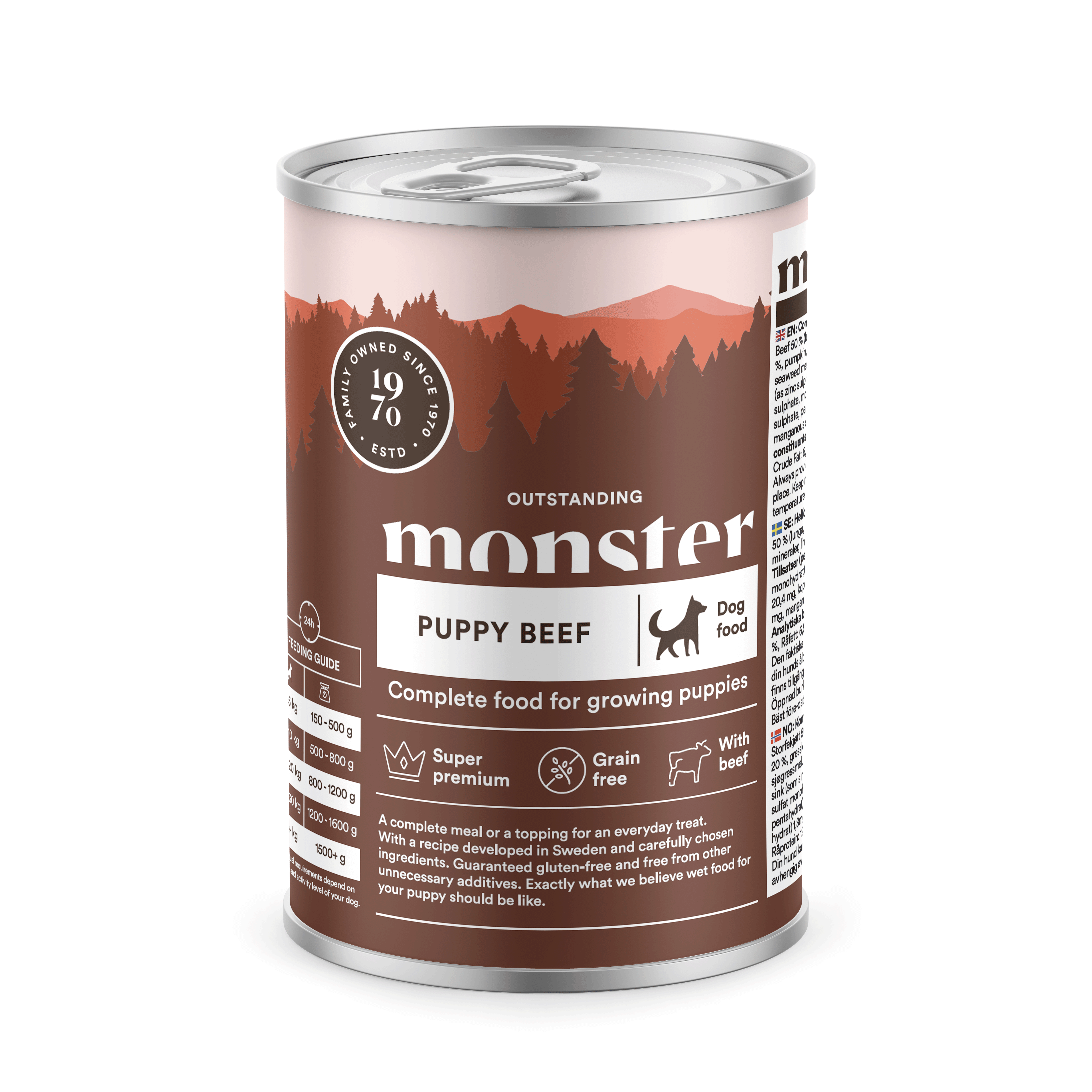 Monster våtfoder Valp