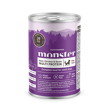 Monster våtfoder hund Multi protein