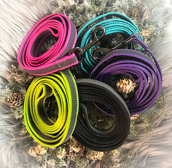 AntiSlip-koppel med reflex Iris Lila