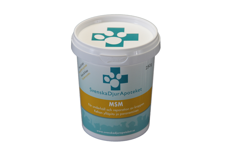 Svenska DjurApoteket MSM pulver 250g