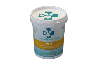 Svenska DjurApoteket MSM pulver 250g
