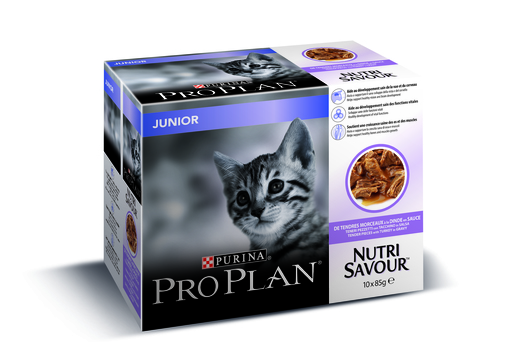 Kattmat Pro Plan Junior våtfoder 10 x 85 g