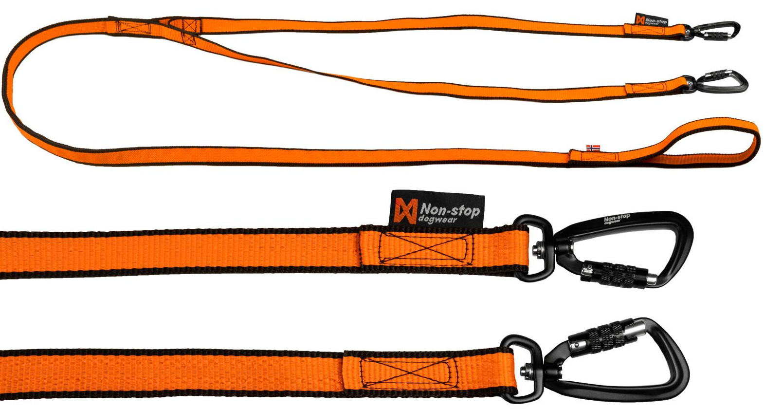 Non-Stop Bungee leash double
