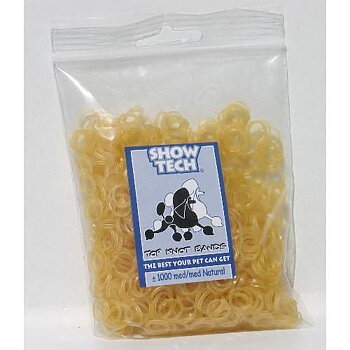 Show Tech Gummiband Transparant 8mm