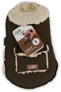 Hundtröja Padded jacket brun