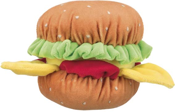 Hundleksak Hamburgare