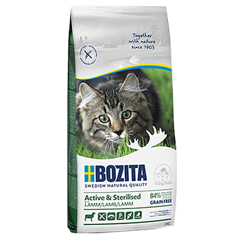 BOZITA Active & Sterilised spannmålsfri Lamm