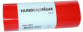 Bajspåsar Röd 50-p