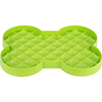 Slow feeder plate