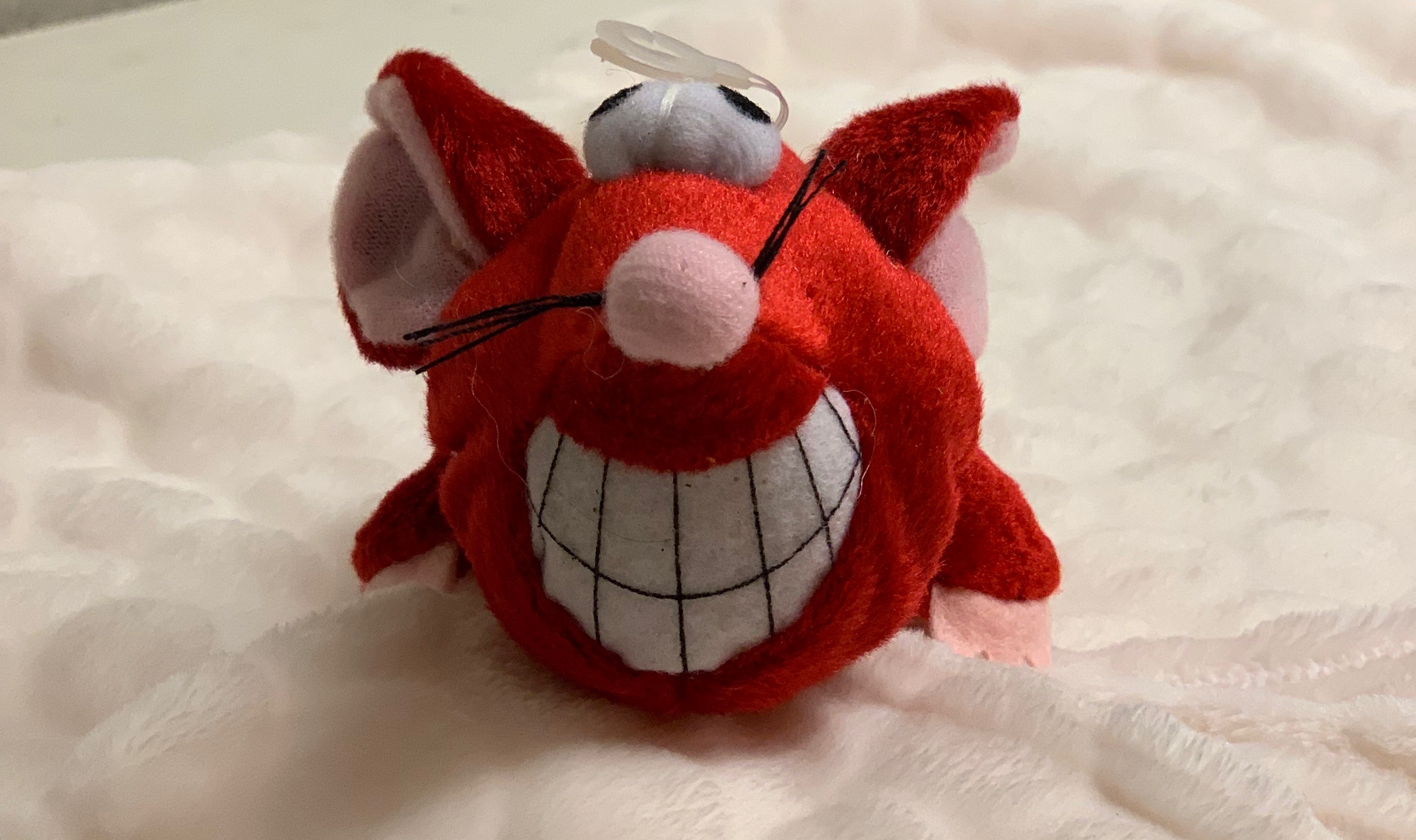 Kattleksak smiley mouse
