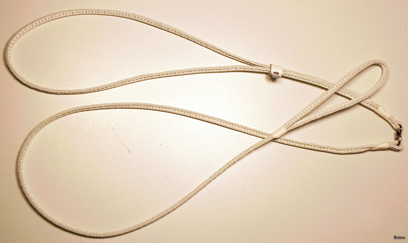 Utställningskoppel i skinn, ställbart - 2