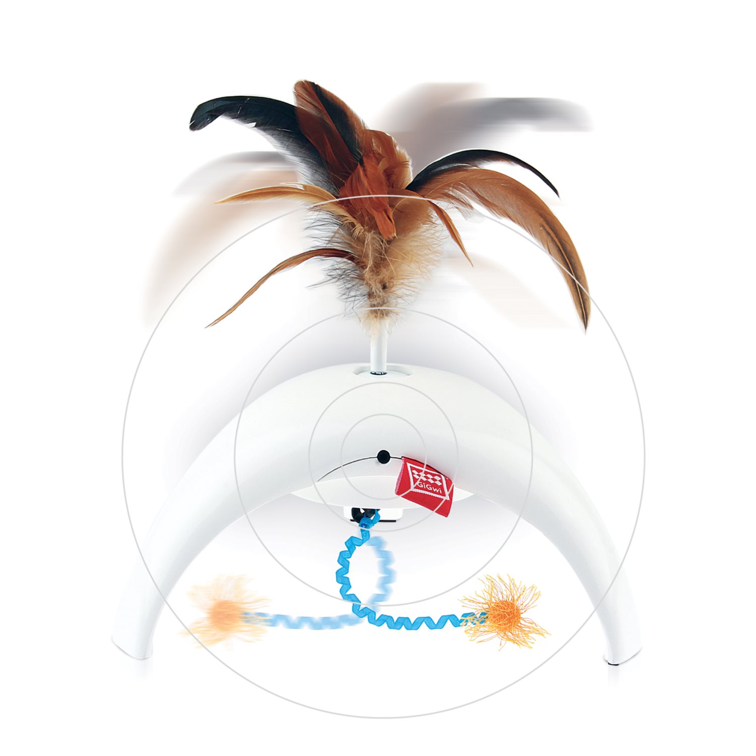 Kattlek Feather Spinner Pet Droid - 2