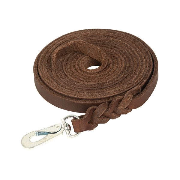Läderlina 3m 10mm BGB-hake - 4
