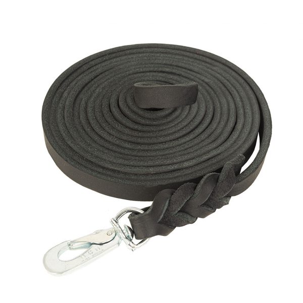 Läderlina 3m 10mm BGB-hake - 3