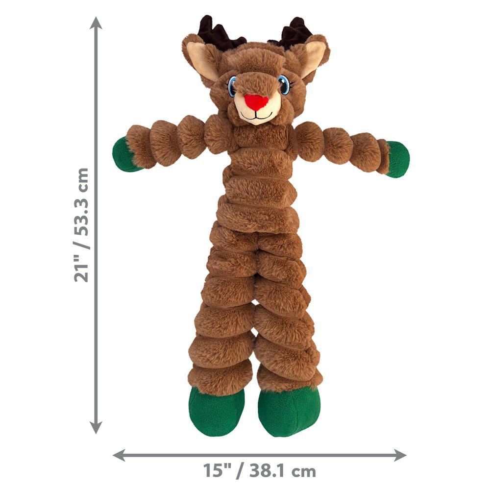 Kong Holiday Shakers Crumples Reindeer Xl - 2