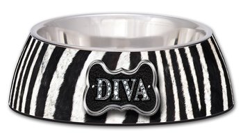 Matskål Milano Zebra Diva