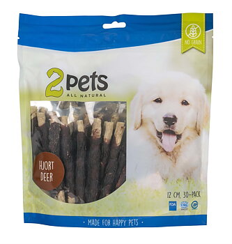2pets Tuggpinne mald med hjort 30-p