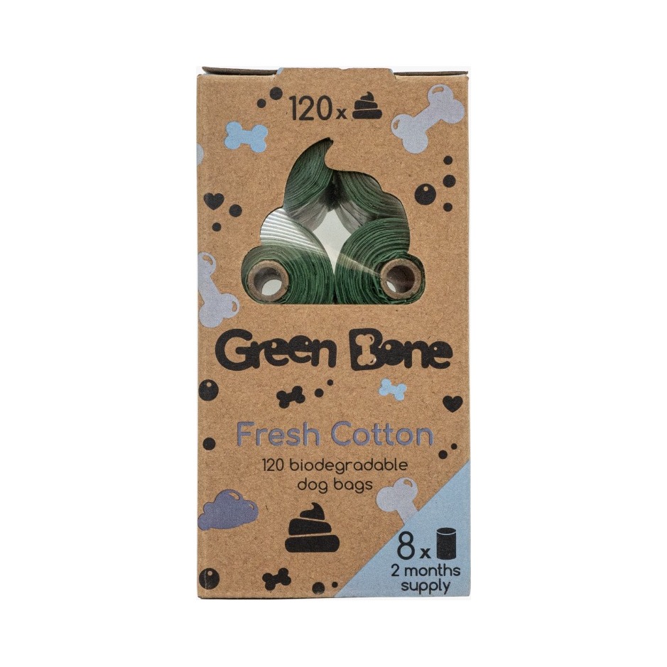 Green bone bajspåsar Fresh Cotton  - 2