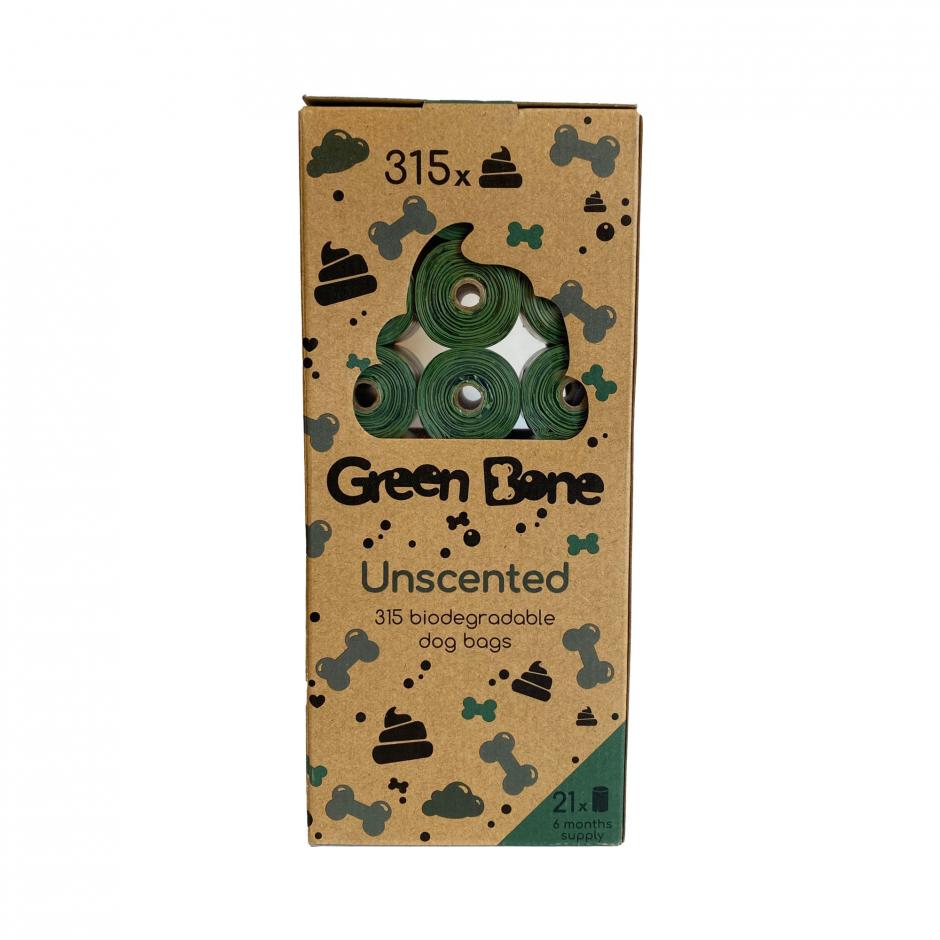 Green bone bajspåsar naturell - 3