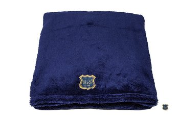 G&E pläd MarinBlå
