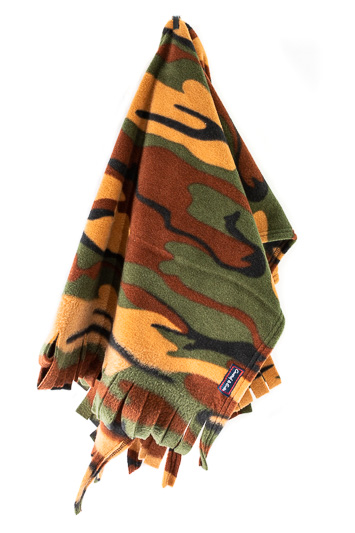 G&E Fleecepläd Camo
