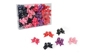 Prickig rosett med "bling"