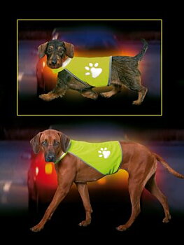 Reflexväst med tasstryck