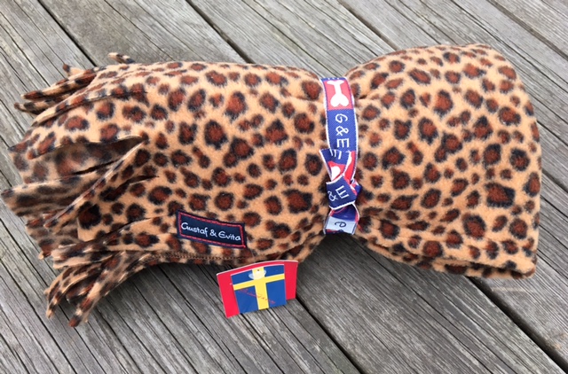 G&E Fleecepläd Leopard