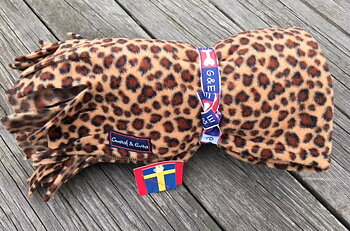 G&E Fleecepläd Leopard