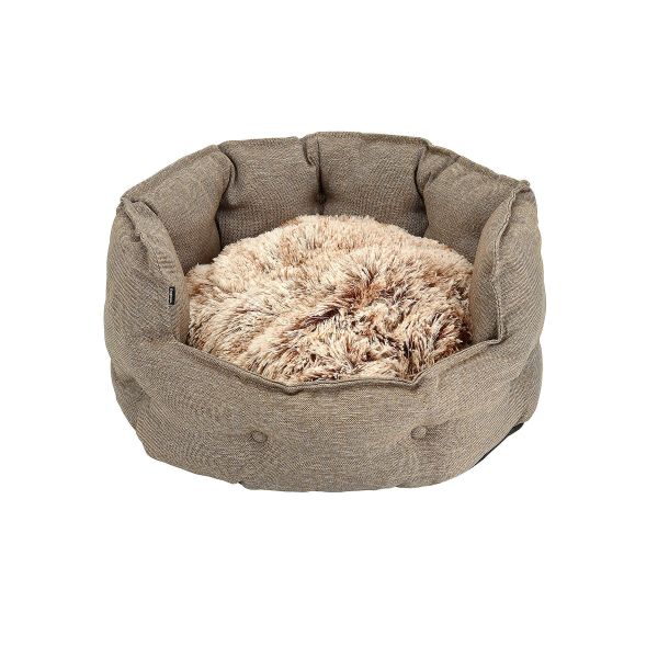 Bädd Classy Memory foam oval Beige